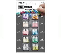 NEXUS Set Sigurante Auto cu Lama, 3A-30A, pentru Protectie Circuit Electric (GLB_05710)