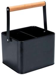 Wenko Suport pentru ustensile cu maner Baco Wenko Black Outdoor Kitchen 55023100 (4981) Tacam