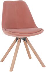  Scaun, ţesătură de catifea roz / fag, sabra (UE-0000285416)