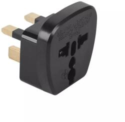  Adaptor tensiune priza UK - UNIVERSAL negru (ZLA0565A)