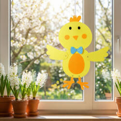  Decor suspendat Paste pui din fetru, 52x44 cm, cu agatatoare (GLB_57964A)