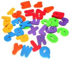  Set Stickere Baie Macvi® 36 Piese Litere A-Z si Numere 0-9, Jucarii Educative din Spuma, Litere Plutitoare pentru Cada si Dus, Invatare prin Joaca (MCV-02423)
