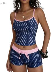 Shein Kétrészes Tankini Pöttyös XL