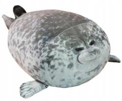 Pan i Pani Gadżet Fóka Párna Fóka Puff Szuper Ajándék Szürke 60CM Plüss Kabalafigura (PH-104 60CM)