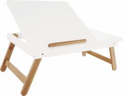  Masă pliabilă pentru laptop, bambus alb / natural, melten (UE-0000291612)