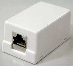 Well Priza simpla FTP cat5 RJ45 ecranat pe tencuiala Well (LANBOX-SM-F5-WL) - esell