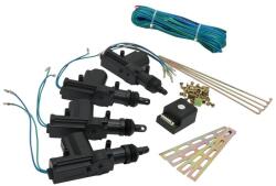 MNC Kit motoare inchidere centralizata auto 12V, 4 actuatoare, unitate control, accesorii montaj (GLB_55077)