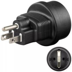 Goobay Adaptor priza Schuko - Japonia / USA Goobay (95308)
