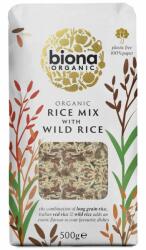 Biona Orez mixt cu orez salbatic bio 500g Biona (5032722318779)