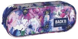 BackUP Penar cu flori BackUp, 23x9x5 cm, Violet, PB5A07 (P249) Penar