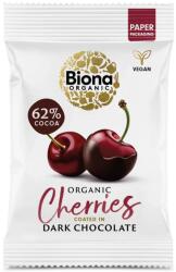 Biona Visine invelite in ciocolata neagra bio 45g Biona (5032722320062)