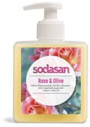 sodasan Sapun lichid cu trandafir si masline ecologic 300ml Sodasan (4019886076364)