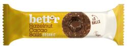 Bettr Bilute cu umplutura de cacao si alune de padure bio 3buc x 15g Bettr (3800233782356)