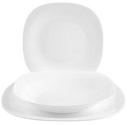 Bormioli Set serviciu de masa alb, pentru 6 persoane, Bormioli Parma, 18 farfurii (58195)