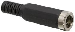  Priza DC 5.5 × 2.5 mm cu Protectie Anti-Rupere, Conector Alimentare Plastic (GLB_05154)