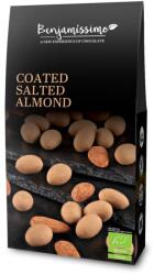 Bio Benjamin Migdale sarate invelite in ciocolata cu caramel sarat, bio, 60g, Benjamissimo (3800236130574)