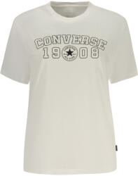 Converse női rövid ujjú póló, fehér (CVW6T533_BI100WHT_S)