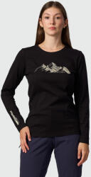 Northfinder TR-6083OR women's organic cotton T-shirt CERVENICA black (109140-269-101)