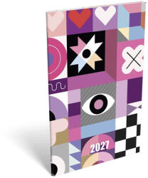 Lizzycalendar Határidőnapló LIZZYCALENDAR A/6 heti tűzött Superb 2027 (7540223002) - papir-bolt