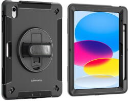 4smarts Husă robustă cu suport Rugged husă Grip pentru Apple iPad 11"(A16, 2025) / iPad 10.9" (10. Gen. ) (4SM000056) - pcone