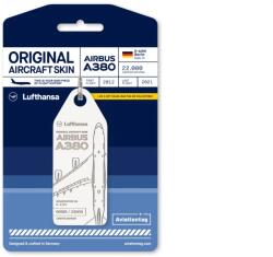 Airbus A380 Aviationtag Airbus A380 Lufthansa D-AIMI (fehér)