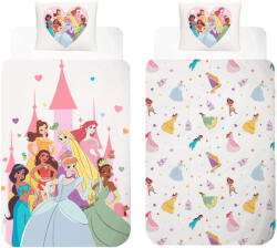Disney Hercegnők Castle ágyneműhuzat 140×200cm, 70×90 cm (BRM026599) - kreativjatek