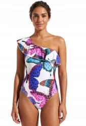 Desigual Fürdőruha Desigual egyrészes, egyvállas, gyorsan száradó méret S (22SWMK14/1000)