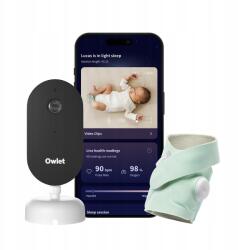 Owlet Dream Duo Elektronikus bébiőr pulzoximéter Dream Sock menta (PSR3NMWIN)