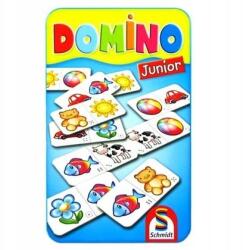 Schmidt Spiele Gra Domino Junior w metalowej puszce /Schmidt Gry (103094)