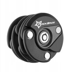 ROCKBROS Kerékpárzár Rockbros WL798 összecsukható U-lock fekete (5907769389993)