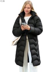 Shein Steppelt Kabát Hosszú XL