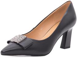 Epica Pantofi dama eleganti din piele naturala, Epica, 36A30-A1454-ZY35A2, negru