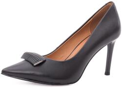 Epica Pantofi dama eleganti din piele naturala, Epica, 1JI90007 01-N, negru