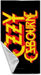 NNM prosop de baie Ozzy Osbourne - Logo Black - 70x140 - TOOZBLKLOG-BA