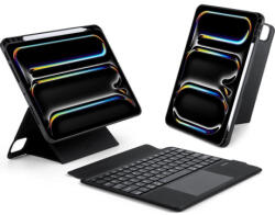 Dux Ducis DK husă cu tastatură pentru iPad Pro 11'' 2024, neagră