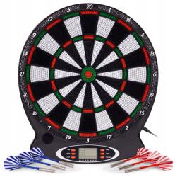  Elektronikus darts tábla LCD kijelzővel, 38 cm, 18 játékkal (AP-100A)