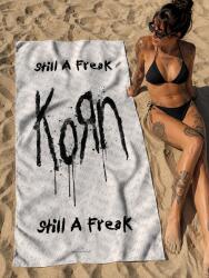 NNM prosop de plajă Korn - Still A Freak - alb - 80x160 - TOKORNSTILLW-BE