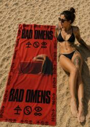 NNM prosop de plajă Bad Omens - Omens 3 - 80x160 - TOBOOM3-BE