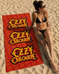 NNM prosop de plajă Ozzy Osbourne - Logo Red - 80x160 - TOOZREDLOG-BE