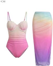 Shein Egyrészes Fürdőruha Szoknyával 3XL - allegro - 2 745 Ft