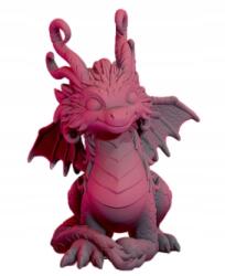 ZX 3D figura Méltóságteljes Sárkány Fantasy dekoráció, ajándék dísztárgy, többféle színben (4_2_000186)