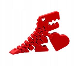  FlexiDino - mozgatható T-Rex 3D nyomtatás tökéletes Valentin napi ajándék (6_4_000320)