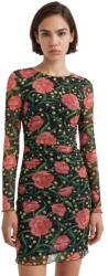 Desigual Ruha Desigual tüllből, testhezálló mini virágmintás méret XL (21WWVK89/2000)
