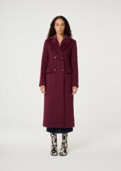 Fabienne Chapot Sophia Coat bordó hosszú gyapjú kabát 38 elegáns (Sophia Coat)