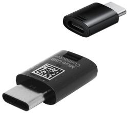 Samsung Adaptor SAMSUNG cu mufă microUSB - Type-C, pentru transfer de date și încărcare, NEGRU GH96-12330A (GH96-12330A)