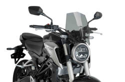 Puig Parbriz PUIG NEW GEN. SPORT smoke pentru HONDA CB 125 R 2018-2024, HONDA CB 300 R 2018-2024 (221455)