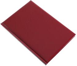 REALSYSTEM Agendă REALSYSTEM Standard B/5 săptămânală, cu pagini albe și copertă bordo, 2027 (5611-09)
