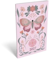 Lizzycalendar Agendă LIZZYCALENDAR A/6 săptămânală cu marcaje Lovely 2027 (7540223005)