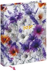 REALSYSTEM Agendă REALSYSTEM Librobello pentru doamne B/6, pagini albe, cu model de lavandă, 2027 (5421-63)