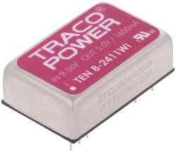 Traco Power Convertor DC/DC 8W, 5V DC, Protecție Suprasarcină - TRACO POWER (TEN 8-2411WI)